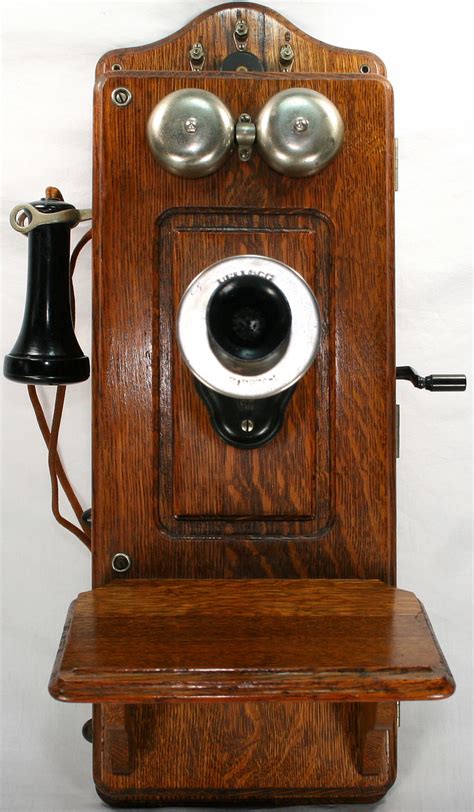 wall phones made of oak